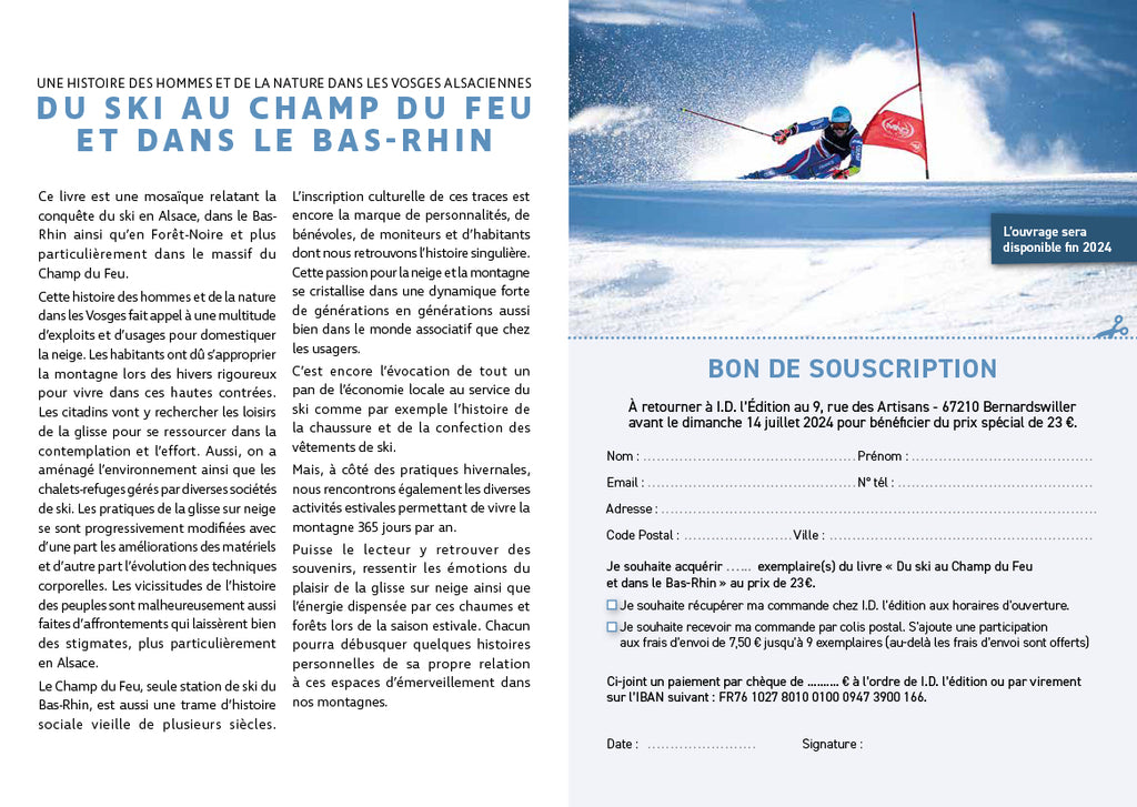 Du ski au Champ du Feu et dans le Bas-Rhin
