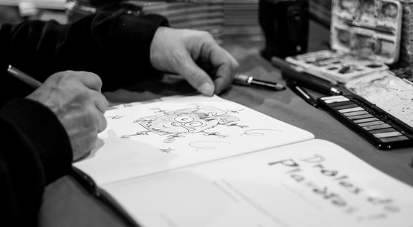 Dédicace d'Eugène Santangelo à Auchan Hautepierre le 12/04 à partir de 10h