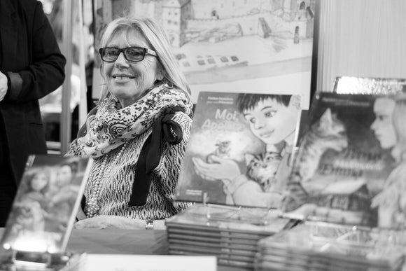 Dédicace de Micaëla SISSLER au salon du livre de Brumath, le 07/04