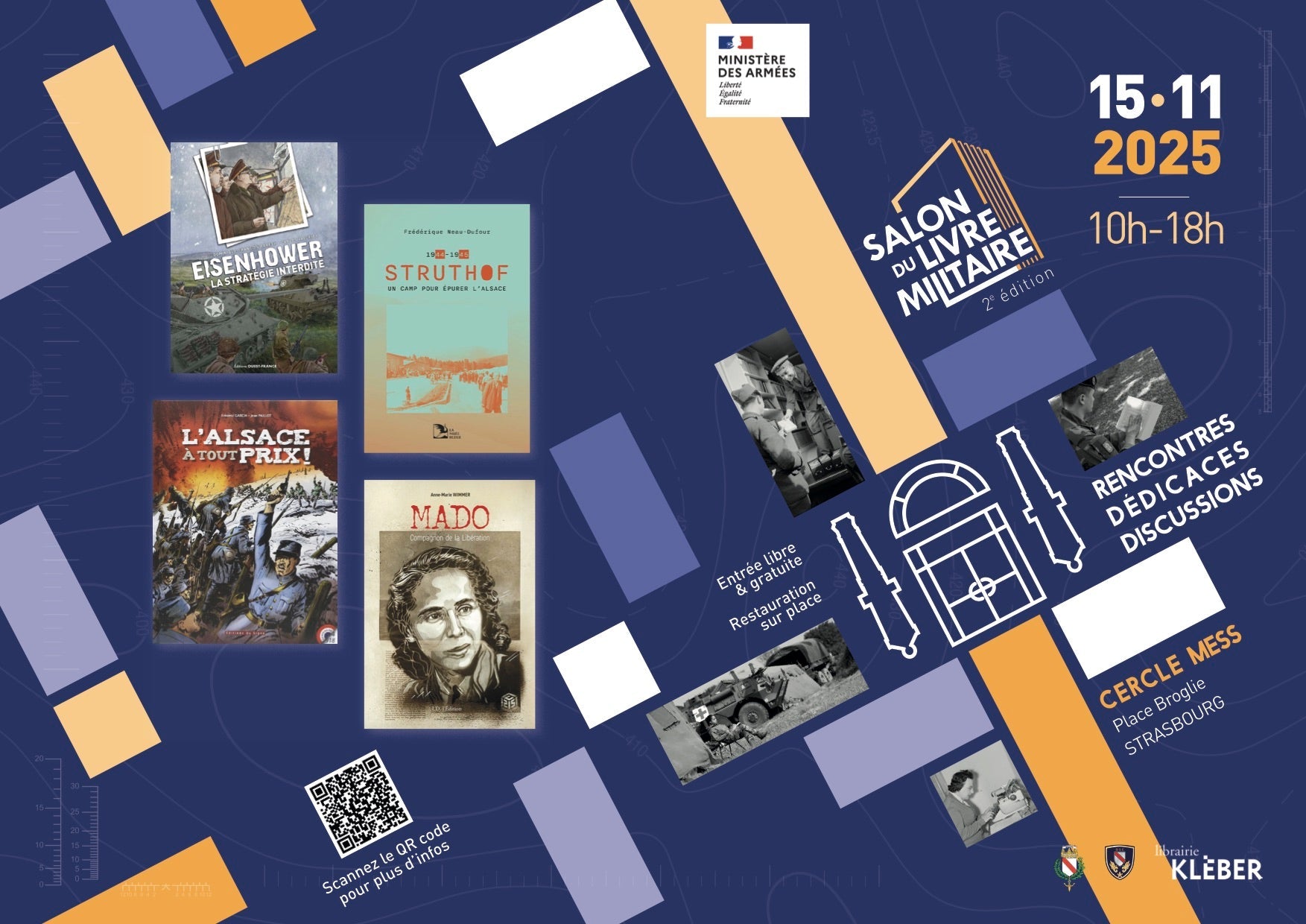 2ème Salon du livre militaire à Strasbourg