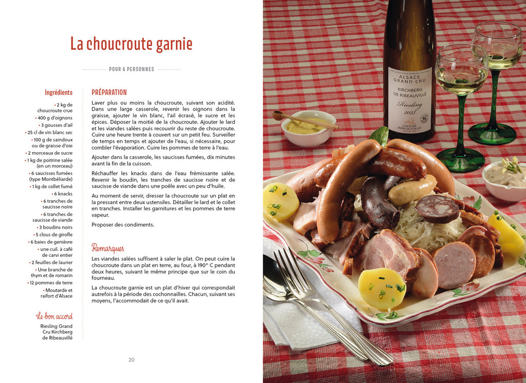 Choucroute d'Alsace : 36 recettes simples, savoureuses et originales