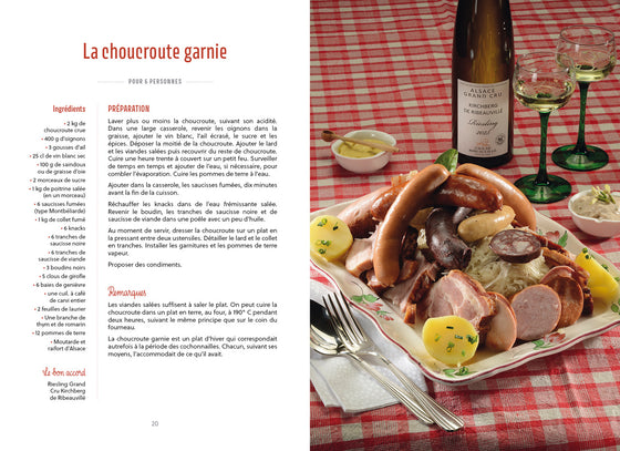 Choucroute d'Alsace : 36 recettes simples, savoureuses et originales