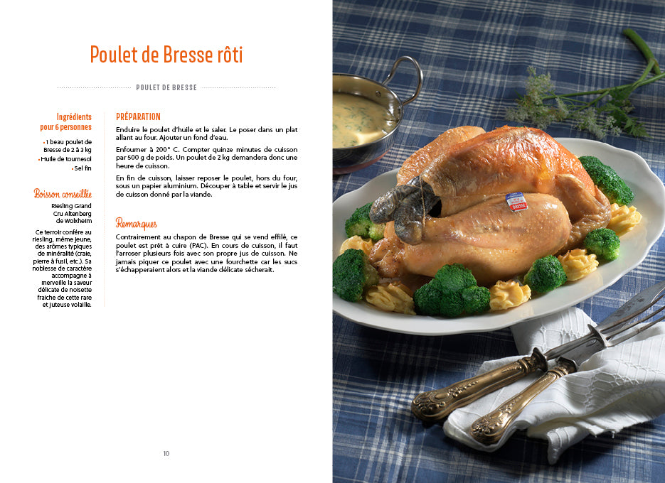 Cuisinez la volaille d'Alsace, 35 recettes simples et délicieuses