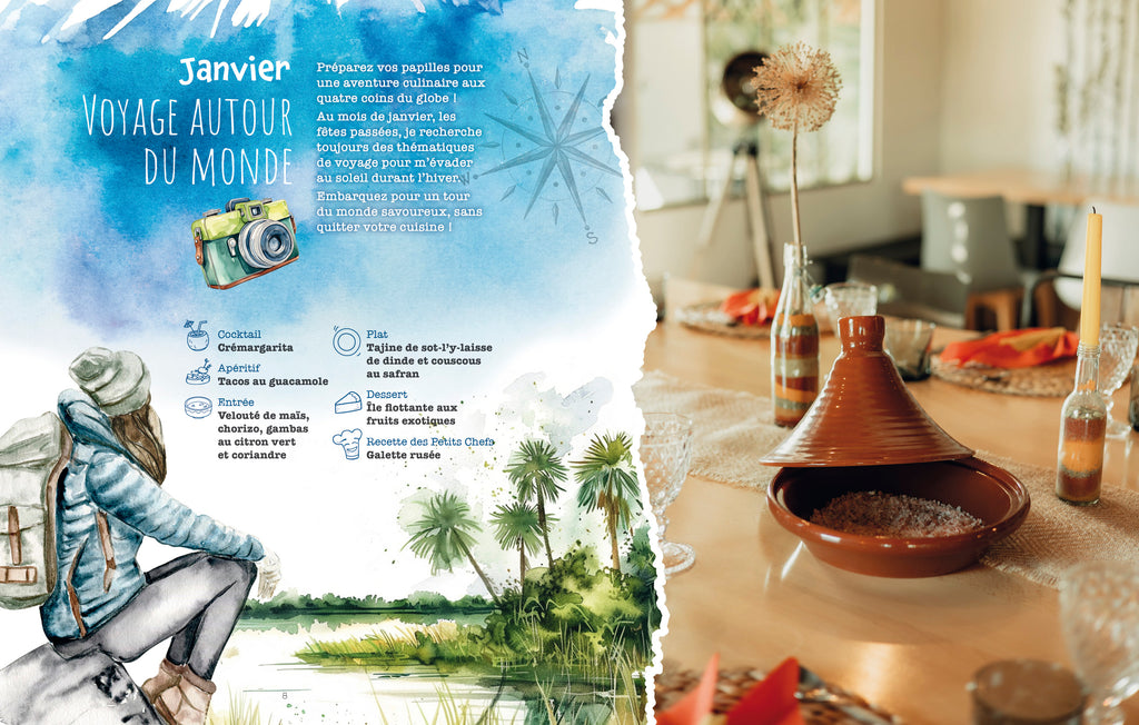 Une année gourmande avec Jo...elle cuisine !