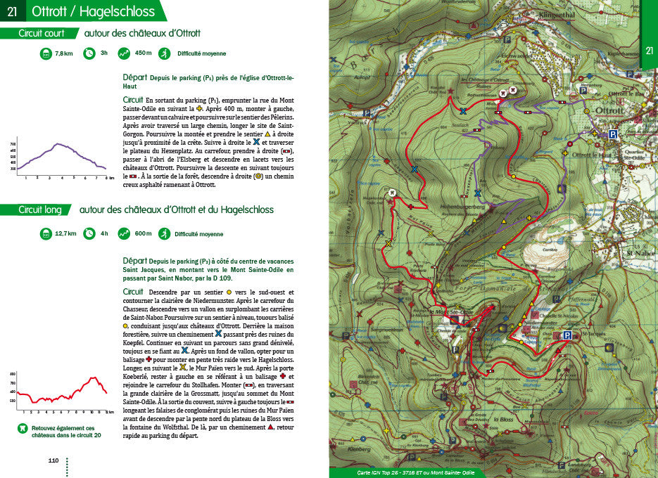 Balades autour des Châteaux forts d'Alsace - ID L'EDITION